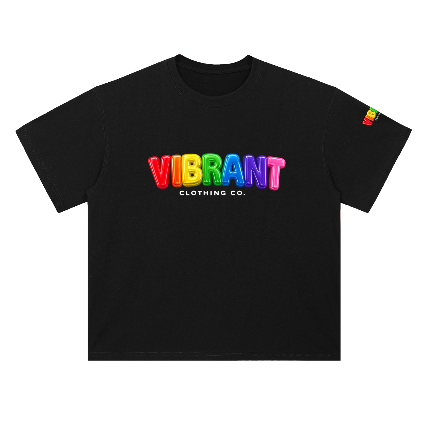 Heavyweight Drop Shoulder Cotton T-Shirt