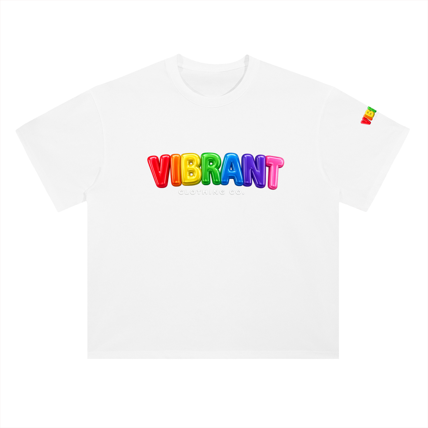 Heavyweight Drop Shoulder Cotton T-Shirt