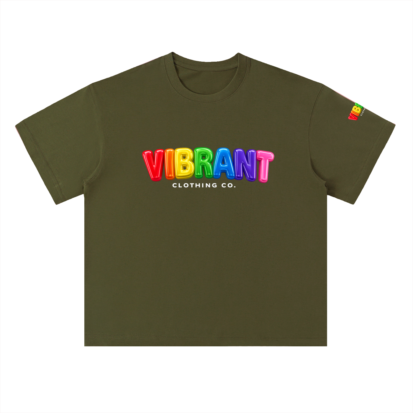 Heavyweight Drop Shoulder Cotton T-Shirt
